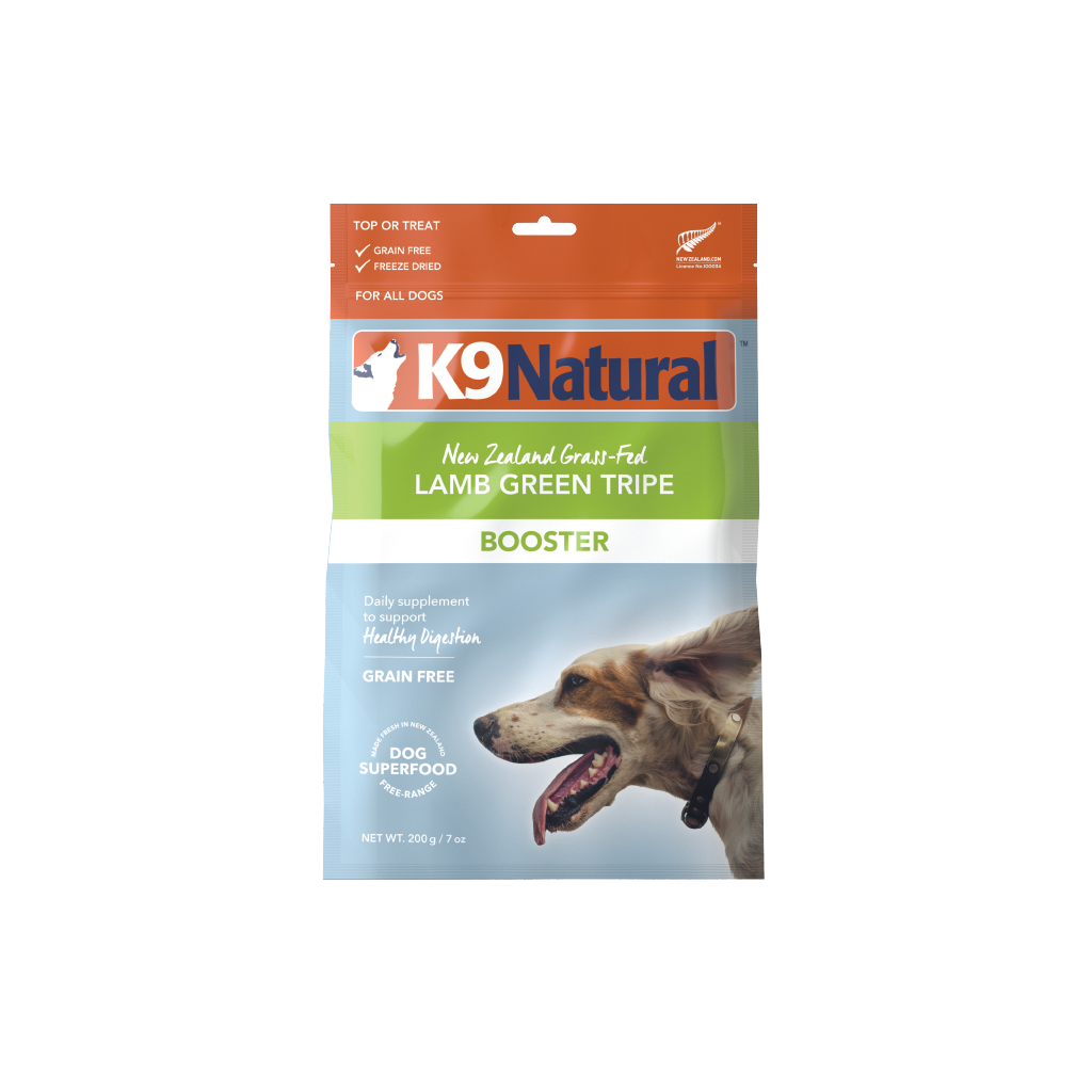 K9 Natural Lamb Green Tripe Freeze Dried Booster 200g