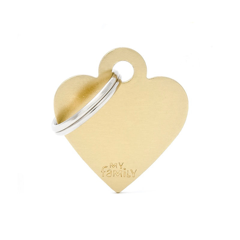 MF GOLD HEART SMALL