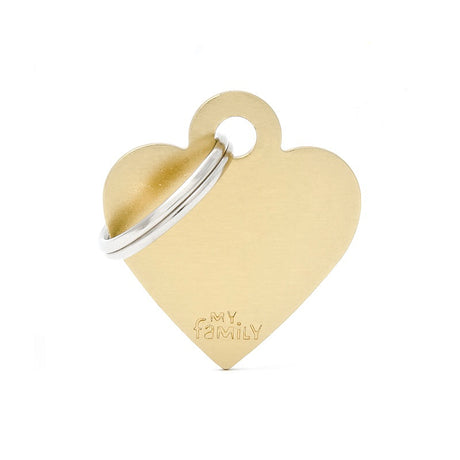 MF GOLD HEART SMALL