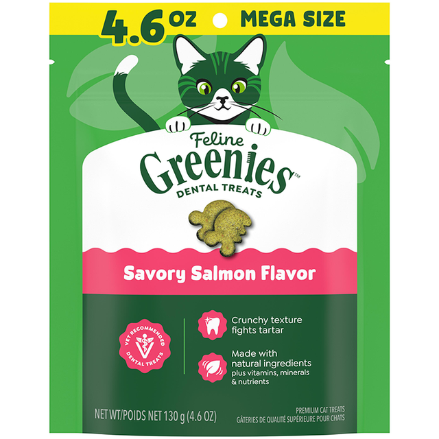Feline Greenies Salmon Dental Treats 130g