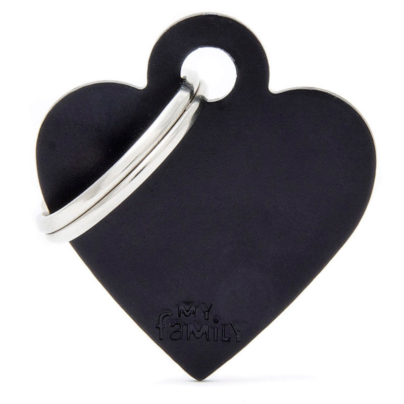 MF BASIC HEART BLACK SMALL