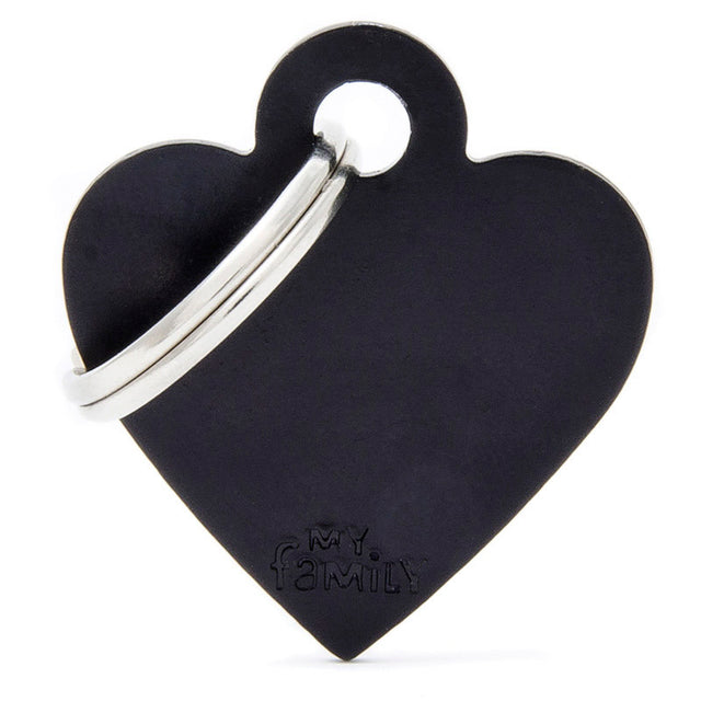 MF BASIC HEART BLACK SMALL
