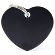 MF BASIC HEART BLACK LARGE