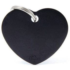 MF BASIC HEART BLACK LARGE