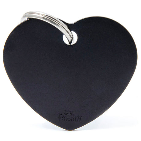 MF BASIC HEART BLACK LARGE