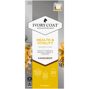Ivory Coat Raw Health Adult Dog Health & Vitality Wet Dog Food 100g