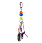 Kazoo Hanging Spoons with Beads Bird Toy Small