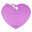 MF BASIC HEART PURPLE LARGE
