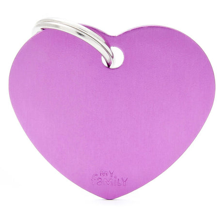 MF BASIC HEART PURPLE LARGE