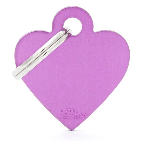 MF BASIC HEART PURPLE SMALL