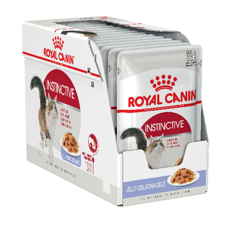 ROYAL CANIN® Instinctive Adult Wet Jelly Cat Food Pouches 12 x 85g