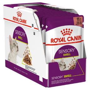 ROYAL CANIN® Sensory Smell Gravy Adult Wet Cat Food Pouches 12 x 85g