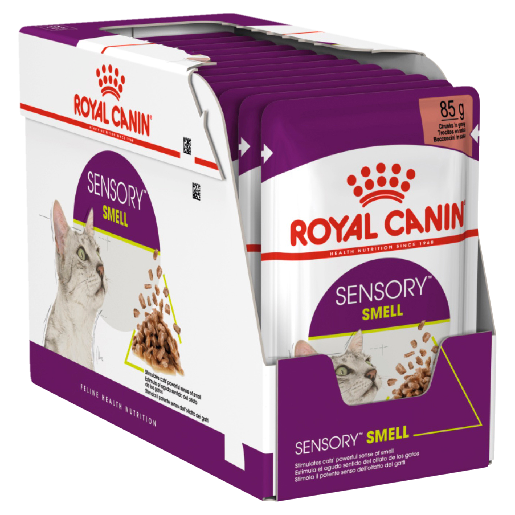 ROYAL CANIN® Sensory Smell Gravy Adult Wet Cat Food Pouches 12 x 85g