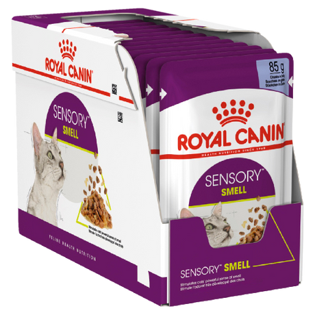 ROYAL CANIN® Sensory Smell Jelly Adult Wet Cat Food Pouches 12 x 85g