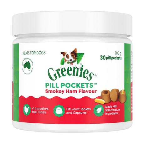 Greenies Pill Pockets Smoky Ham 30 Pack