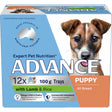 ADVANCE Puppy Lamb with Rice Wet Dog Food 12 x 100g Trays