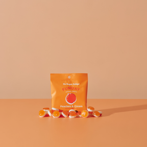 Funday Peaches & Cream Gummies 50g