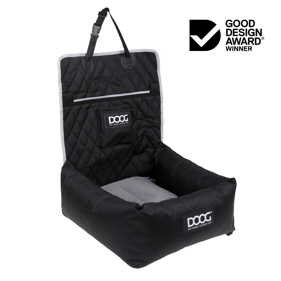 DOOG Pet Car Seat Black Small