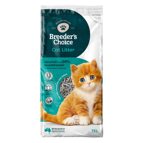 Breeders Choice Cat Litter 15L