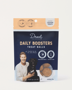 Drool Daily Boosters Body + Brain Dog Treats 110g