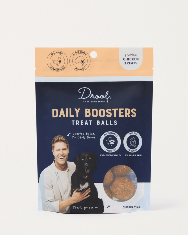 Drool Daily Boosters Body + Brain Dog Treats 110g