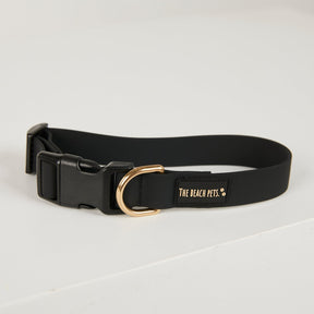 Waterproof dog collar - Black L