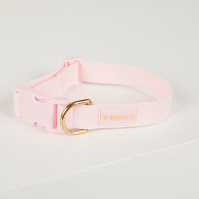 Waterproof dog collar - Baby Pink S