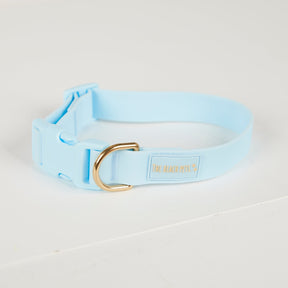 Waterproof dog collar - Sky Blue M