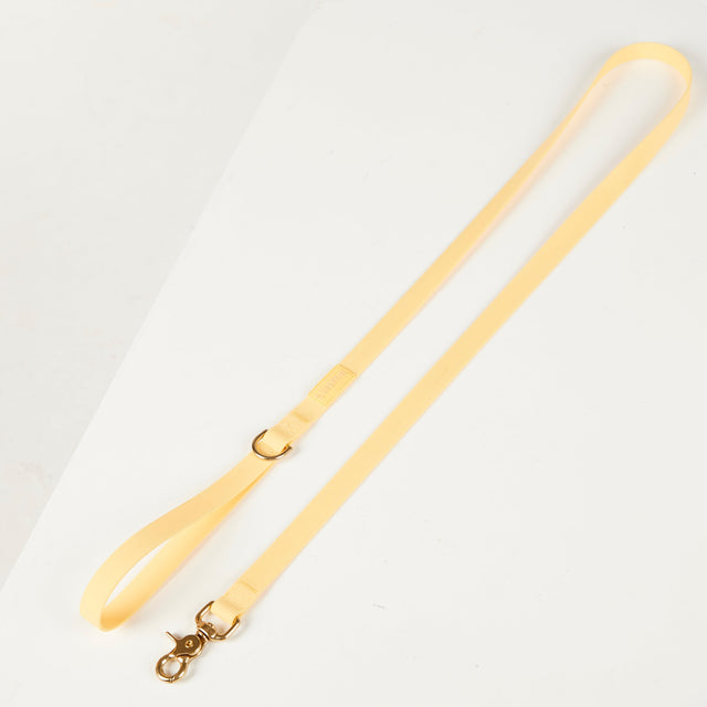 Beach Pets Waterproof Dog Lead - Butter Yellow