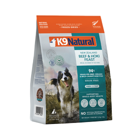 K9 Natural Beef & Hoki Feast Freeze Dried Dog Food 1.8kg