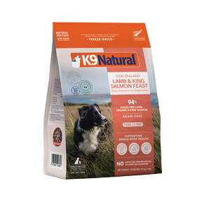 K9 Natural Lamb & King Salmon Feast Freeze Dried Dog Food 1.8kg