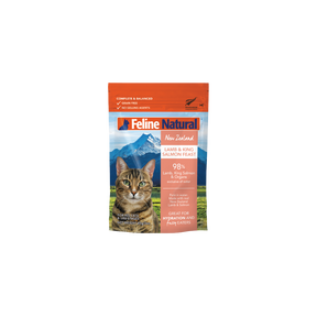 Feline Natural Lamb & King Salmon Feast Pouch Cat Food 85g