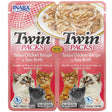 Inaba Twin Packs Tuna & Chicken Cat Food 40g