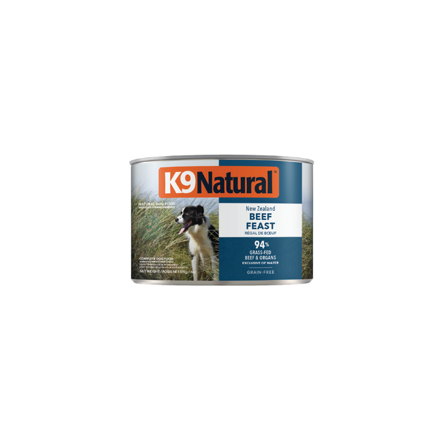 K9 Natural Beef Feast Canned Dog Food 170g