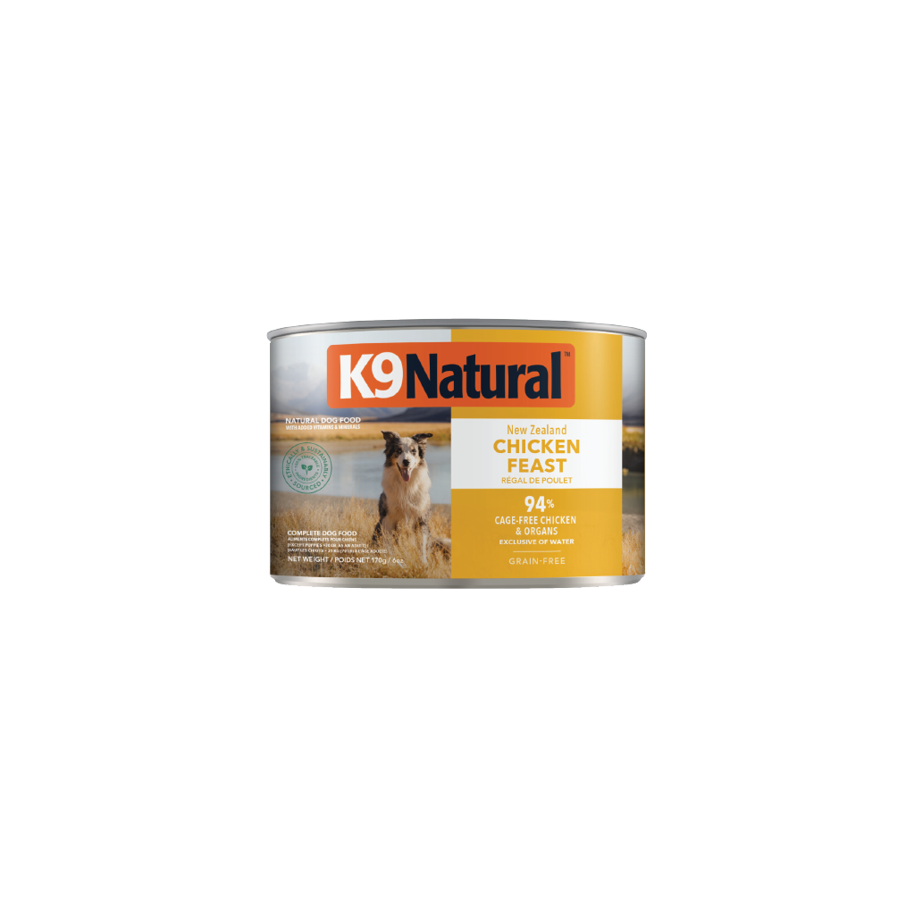 K9 Natural Chicken Feast Canned Dog Food 170g