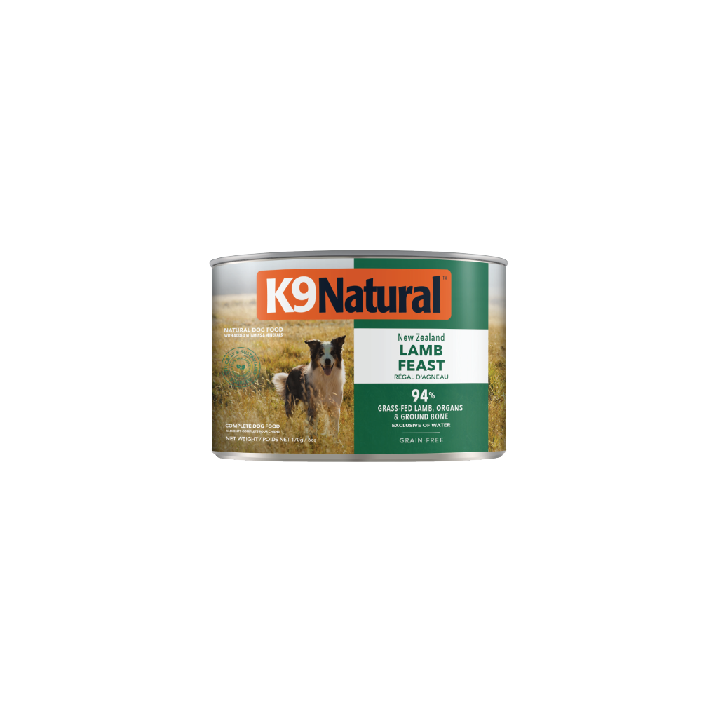 K9 Natural Lamb Feast Canned Dog Food 170g
