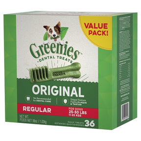 Greenies Original Regular Dog Dental Treats Value Pack 1kg