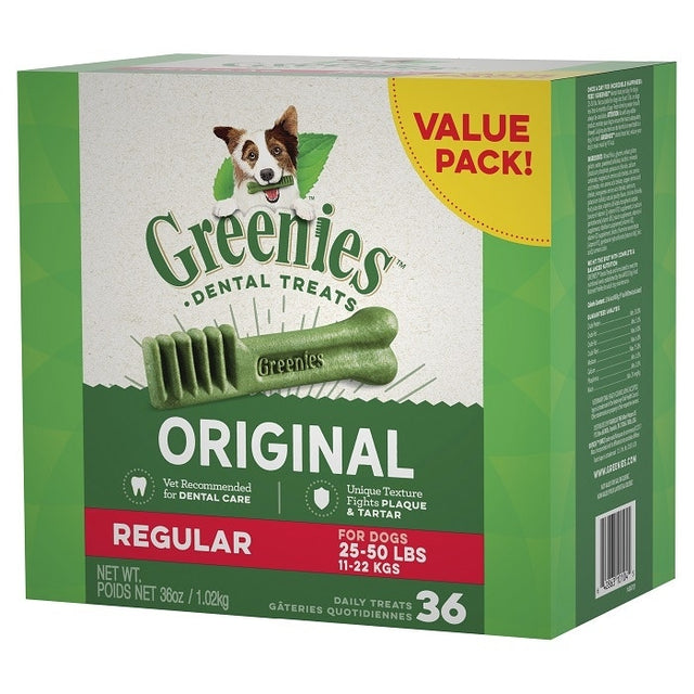 Greenies Original Regular Dog Dental Treats Value Pack 1kg