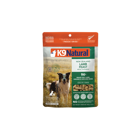 K9 Natural Lamb Feast Freeze Dried Dog Food 100g