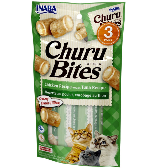 Inaba Churu Bites Chicken Cat Treats 3 Pack