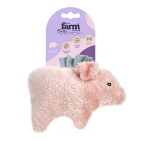 Eco Farm Friends Piggly Wiggly Dog Toy