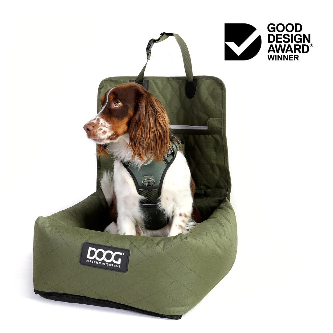 DOOG Pet Car Seat Green