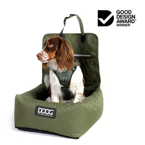 DOOG Pet Car Seat Green