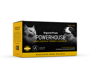 Organic Paws Lamb & Chicken with Turmeric Raw Dog Food