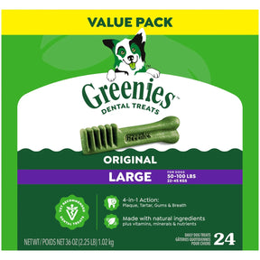 Greenies Original Large Dog Dental Treats Value Pack 1kg