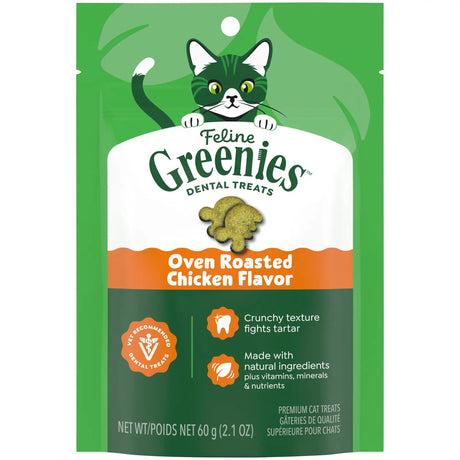 Feline Greenies Chicken Dental Treats 60g