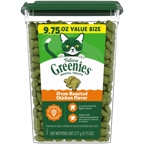 Feline Greenies Chicken Dental Treats 277g