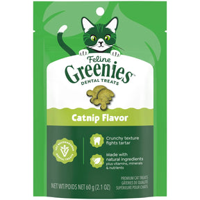 Feline Greenies Catnip Dental Treats 60g