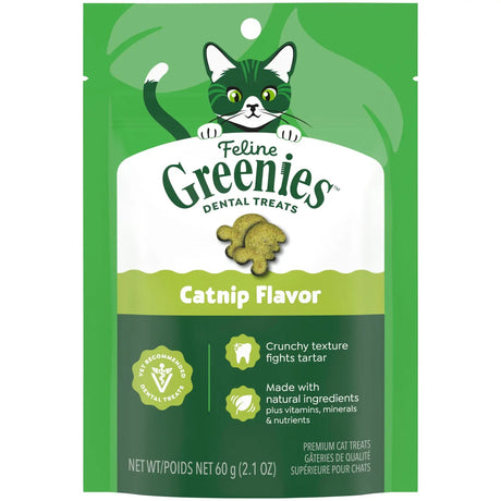 Feline Greenies Catnip Dental Treats 60g