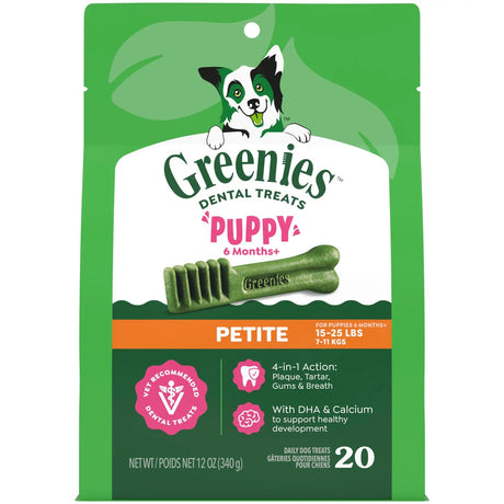 Greenies Puppy Petite Dog Dental Treats 340g